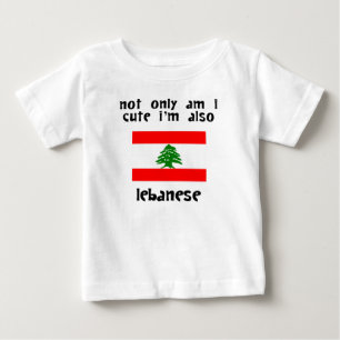 T-shirt Pour Bébé Mignon et libanais