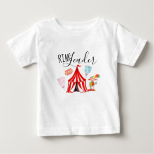 T-shirt Pour Bébé Mignonne chemise de chef de la soirée carnaval