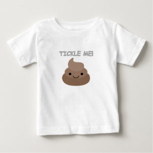 T-shirt Pour Bébé Mignonne Tickme Poop Emoji
