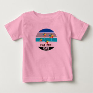 T-shirt Pour Bébé Mignons Enfants Rose
