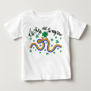 T-shirt Pour Bébé Mikitiez irish trèfle vert st.patrick chance jour