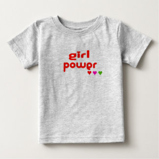 T-shirt Pour Bébé Mini Me Retro Girl Power