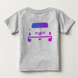 T-shirt Pour Bébé Mini voiture britannique iconique classique