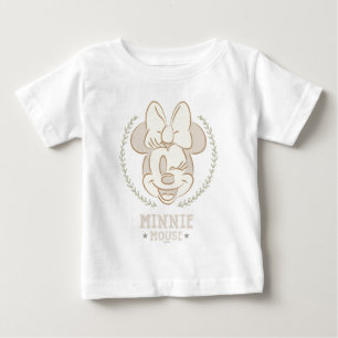 T-shirt Pour Bébé Minnie Mouse Cheer Minimal Nourrisson Doodle