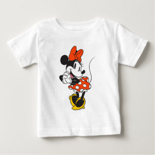 T-shirt Pour Bébé Minnie Mouse Classique Pose les Mains Croisées