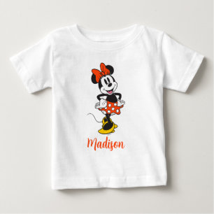 T-shirt Pour Bébé Minnie Mouse Pose Classique les Mains sur les Hanc