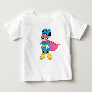 T-shirt Pour Bébé Minnie Mouse   Super héros en formation