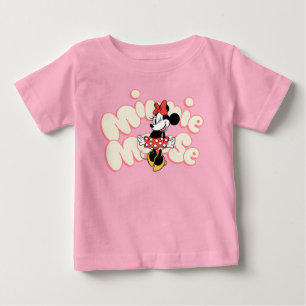 T-shirt Pour Bébé Minnie Mouse Tourbillon dans un style à pois