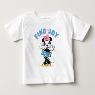 T-shirt Pour Bébé Minnie Mouse Trouvez Votre Joie
