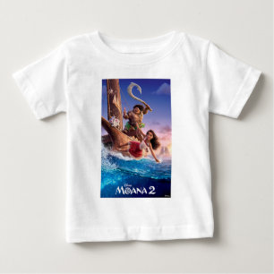 T-shirt Pour Bébé Moana 2 Art Théâtral