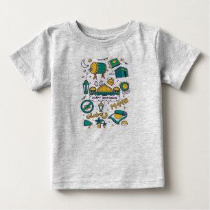 T-shirt Pour Bébé mode jeûne du ramadan sur