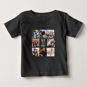 T-shirt Pour Bébé Modèle photo personnalisé "We Are Family"