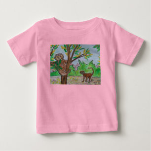 T-shirt Pour Bébé Moine de Sloth et Spider