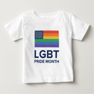 T-shirt Pour Bébé Mois de la fierté LGBT États-Unis