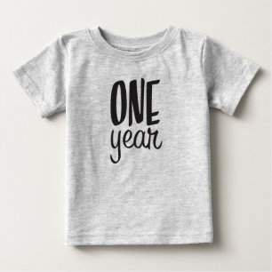 T-shirt Pour Bébé MOIS un an