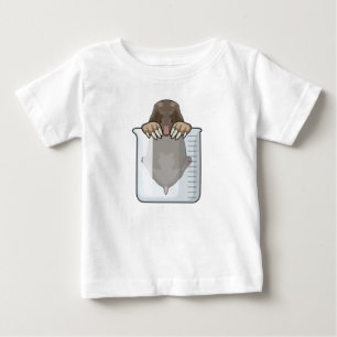 T-shirt Pour Bébé Mole avec tasse de mesure