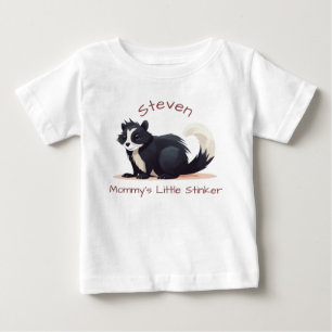 T-shirt Pour Bébé Mommys Little Stinker Cute Skunk