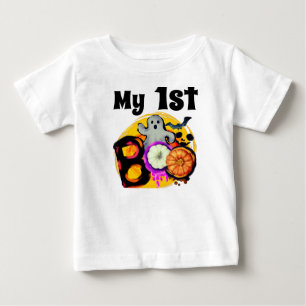 T-shirt Pour Bébé Mon 1er Boo Cute Halloween Ghost Trick ou Treat