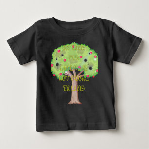 T-shirt Pour Bébé Mon amour pour les pommes n'est pas égal à l'amour