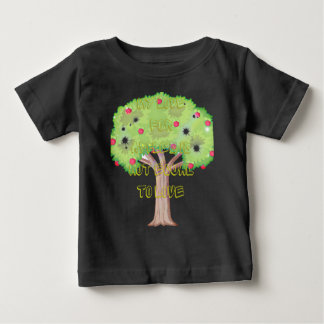 T-shirt Pour Bébé Mon amour pour les pommes n'est pas égal à l'amour