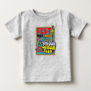 T-shirt Pour Bébé Mon biniou cause