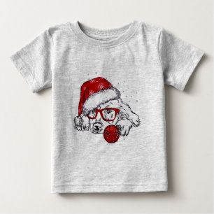 T-shirt Pour Bébé Mon mignon petit chiot