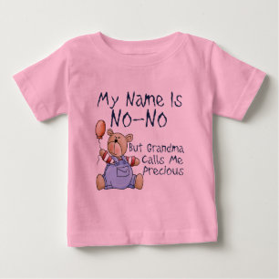 T-shirt Pour Bébé Mon nom n'est pas aucun