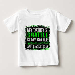 T-shirt Pour Bébé Mon papa du lymphome trop 2 de bataille