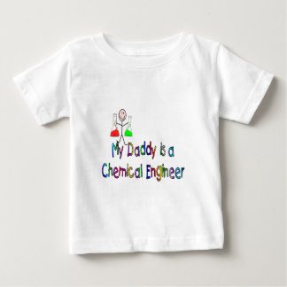 T-shirt Pour Bébé Mon papa est des chemises d'enfants d'un ingénieur