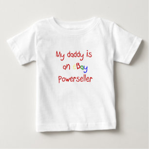 T-shirt Pour Bébé Mon papa est un T-shirt de bébé d'Ebay Powersell