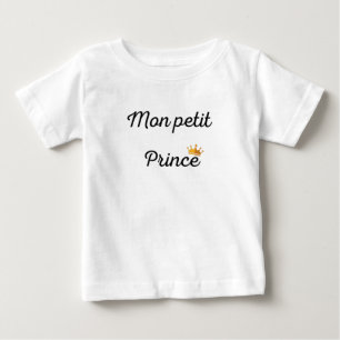 T-shirt Pour Bébé mon petit prince