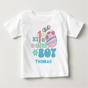 T-shirt Pour Bébé Mon premier garçon de Pâques