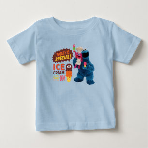 T-shirt Pour Bébé Monster Foodies Spécialité du jour