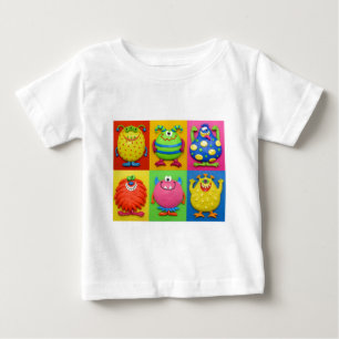T-shirt Pour Bébé Monstres