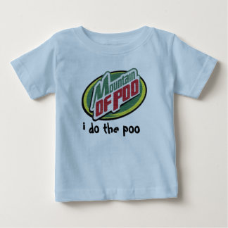 T-shirt Pour Bébé montagne de poo