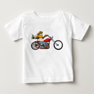 T-shirt Pour Bébé Motard Biker  moto