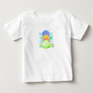 T-shirt Pour Bébé Motif circulaire coloré