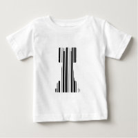 Motif de code-barres de jeu de pièce d'échecs TOUR