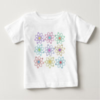 Motif de structure atomique Science