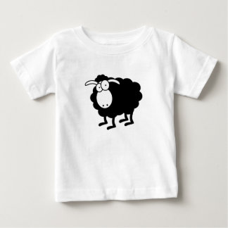 T-shirt Pour Bébé Mouton noir