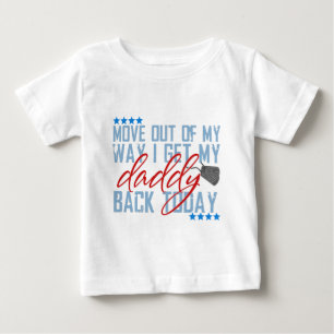 T-shirt Pour Bébé Mouvement hors de ma manière j'obtiens mon dos de