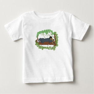 T-shirt Pour Bébé Mowgli et Bagheera Disney