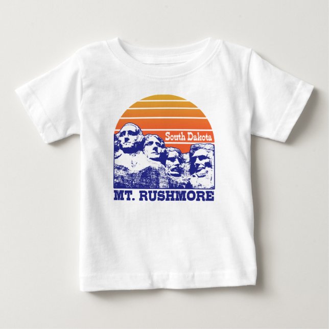 T-shirt Pour Bébé Mt. Rushmore (Devant)