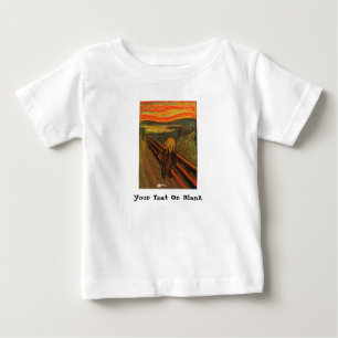 T-shirt Pour Bébé Munch - Le cri de glace