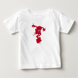 T-shirt Pour Bébé Muppets Animal Silhouette Drumming Disney