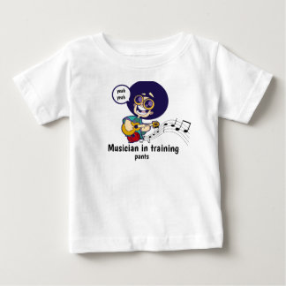 T-shirt Pour Bébé "Musicien en pantalon d'entraînement"