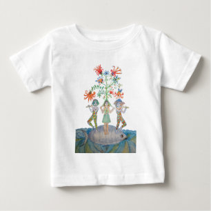 T-shirt Pour Bébé Musiciens fantastiques sur un poisson géant