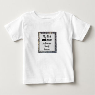 T-shirt Pour Bébé My First Family Reunion Stydern Mosaic