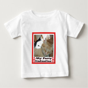 T-shirt Pour Bébé My Furry Valentine