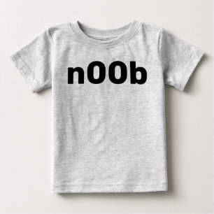 T-shirt Pour Bébé n00b nouveau-né